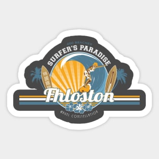 Surfer's Paradise Sticker